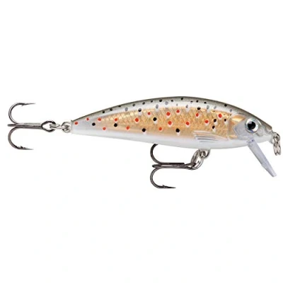 Abbildung von Rapala X Rap Countdown Angelköder Angelzubehör aus Balsaholz Süßwasser Spinnköder Lauftiefe 0.9 1.5m Fischköder 7cm, 10g Hergestellt in Estland Brown Trout