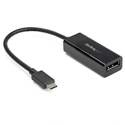 Abbildung von StarTech.com USB C auf DisplayPort Adapter (8K 30Hz, HBR3 Adapter, Thunderbolt 3, Video Dongle für DP 1.4 Monitor &amp; Display)