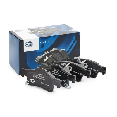 Abbildung von HELLA 8DB 355 020 351 Bremsbelagsatz mit akustischer Verschleißwarnung JEEP: GRAND CHEROKEE 4