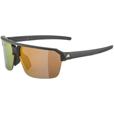 Abbildung von ALPINA Swift HR Stylische Sonnenbrille für Erwachsene, black gold matt