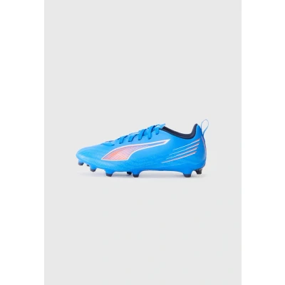 Abbildung von Puma Ultra 6 Unisex Fußballschuhe Naturrasen für Kinder, Größe: 37, blue/white/glowing red Schuhe