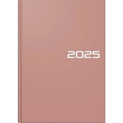 Abbildung von BRUNNEN Buchkalender Modell 795 (2025), 1 Seite = Tag, A5, 352 Seiten, Grafik Einband, caramel