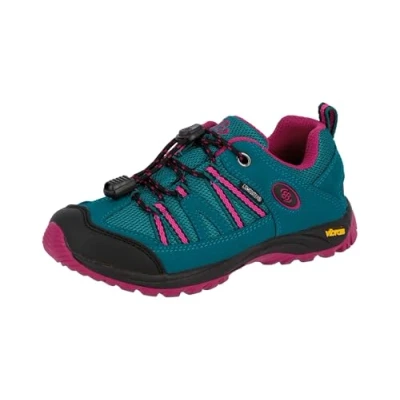 Abbildung von Brütting Unisex Kinder Ohio Low Trekking &amp; Wanderhalbschuhe, Türkis Pink, 28 EU