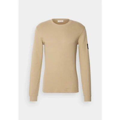 Abbildung von Calvin Klein Jeans Badge TEE Langarmshirt, Herren, Größe: Small, Tree house