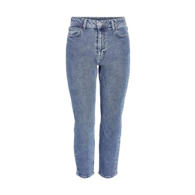Abbildung von Noisy May MONI HW ST ANK AZ358MB NOOS Jeans Slim Fit, Damen, Größe: 25x30, Medium blue denim