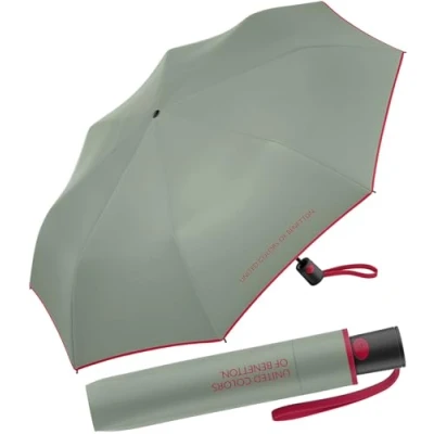 Abbildung von Benetton Taschenschirm Mini Automatik FS 2024 Iceberg Green
