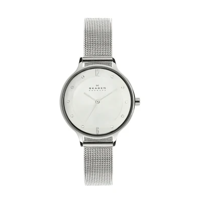 Abbildung von Skagen Anita Uhr silvercoloured, Damen, Größe: One Size, Silver coloured