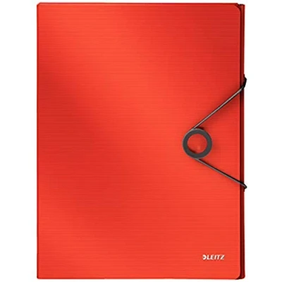 Abbildung von Leitz 45681020 Solid Ablagebox PP A4, hellrot