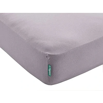 Abbildung von Spannbettlaken »Berlin« Bettlaken BxL+H 120x200+30 cm Grau Microsatin Hautfreundlich für Boxpringbetten Matratzen bis 30 Höhe, 202092
