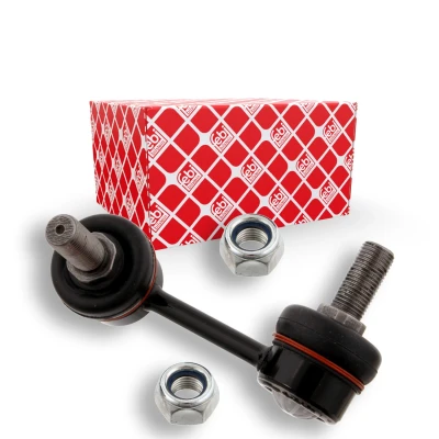 Abbildung von febi BILSTEIN 28665 Koppelstange Vorderachse links 80 M12 x 1,25 Plus mit selbstsichernder Mutter Stahl CHEVROLET: Epica Saloon