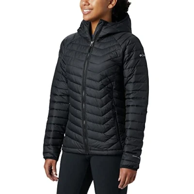Abbildung von Columbia Powder LITE Winterjacke, Damen, Größe: XS, Black