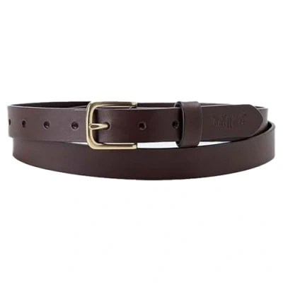 Abbildung von Levi&#039;s MENS NEW Narrow Unisex Gürtel, Größe: 80, Brown