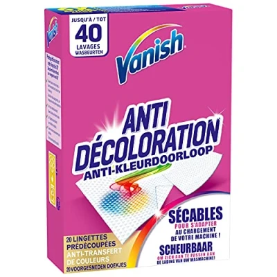 Abbildung von Vanish Farbfangtücher, gegen Abfärben