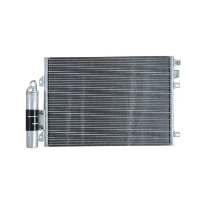 Abbildung von NRF EASY FIT 35430 Klimakondensator mit Trockner, Dichtring 11,7 8,6 Aluminium 510 RENAULT: CLIO 2, Kangoo I Express, 2 Kasten