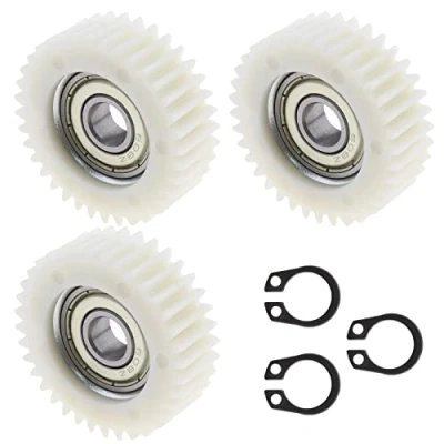 Abbildung von 3 Stück 36 Zähne E Bike Radnabenmotor Planetengetriebe mit Lager Kompatibel Bafang Motor 38 Mm Durchmesser Nylon Motorgetriebe