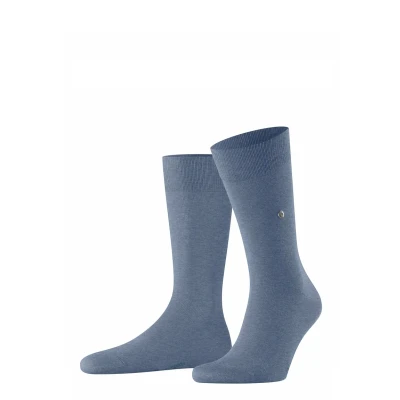 Abbildung von Burlington LORD Socken, Herren, Größe: 40/46, Light jeans