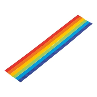 Abbildung von Knorr prandell 218306065 Wachsstreifen Sortiment 200 mm Ø 2 m, regenbogen