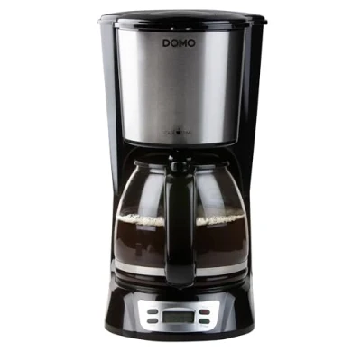 Abbildung von Domo DO708K Kaffeeautomat 1,5 L Timer, Schwarz