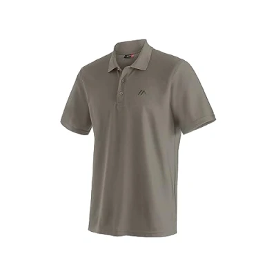 Abbildung von Maier Sports Ulrich, Herren Poloshirteichtes Piqué Funktionspoloshirt für Wandern und Freizeit, dryprotec Technologie, Atmungsaktiv, NFC Chip einfaches Recycling