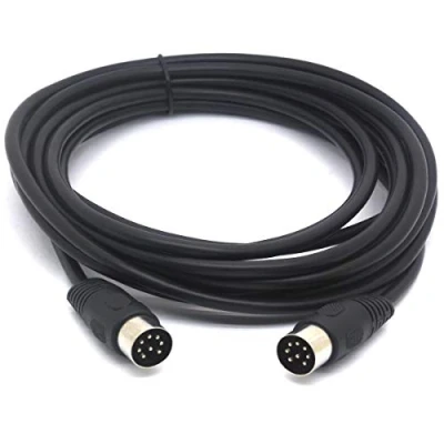 Abbildung von HUHANGGod MIDI Kabel 8 polig DIN Lautsprecherverlängerung Stecker auf Stecker, Konverterkabel für Bang and Olufsen B&amp;O PowerLink BeoLab 3 Meters m (3 meter)