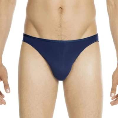 Abbildung von HOM Herren Micro Slip Plumes Sportunterwäsche, Marineblau, L