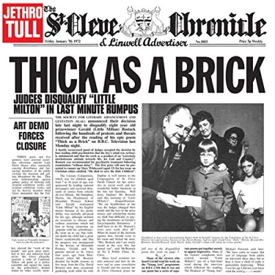 Abbildung von Thick As a Brick [Vinyl LP]