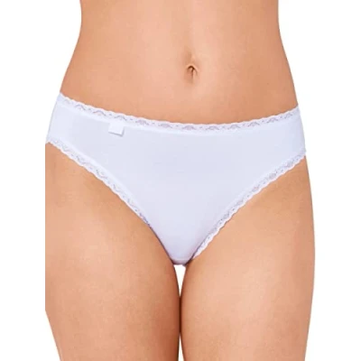 Abbildung von sloggi Damen 24/7 Cotton Lace Tai Slip, White, 42