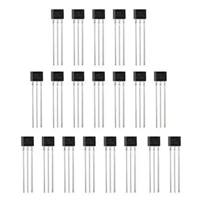 Abbildung von 20 x 49E OH49E SS49E Linear Sensoren S49E TO 92 3 Pins Sensorelement Schalter für Elektrofahrzeuge Motorreparatur