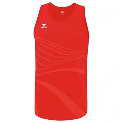 Abbildung von Erima Running Singlets Racing Top, Herren, Größe: XL, Rot