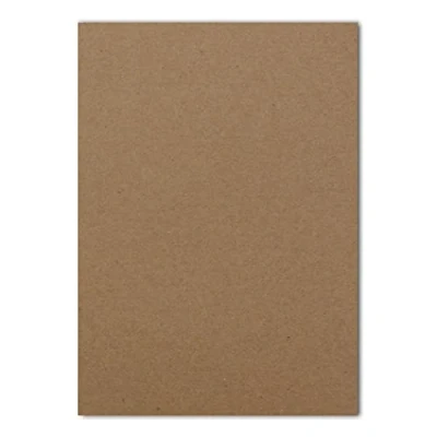 Abbildung von 50 Blatt DIN A5 Papier Braun 120 gr 14,8 x 21 cm Bastelbogen Tonpapier Bastelpapier Briefbogen FarbenFroh by GUSTAV NEUSER