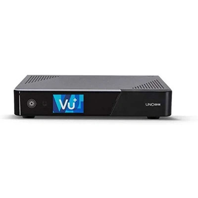 Abbildung von VU+ Uno 4K SE 1x DVB S2 FBC Twin Tuner Linux Satellitenreceiver (UHD, 2160p) schwarz