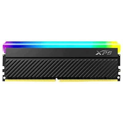 Abbildung von ADATA XPG SPECTRIX D45G 3600 MHz 16GB (2x8GB) DDR4 RGB Speichermodul dual Package, High Performance Desktop Arbeitsspeicher, AX4U36008G18I DCBKD45G, Black