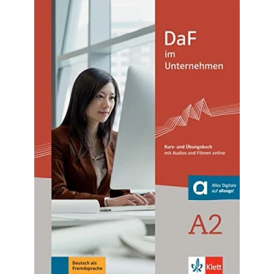 Abbildung von DaF im Unternehmen A2: Kurs und Übungsbuch mit Audios Filmen