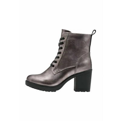 Abbildung von Marco Tozzi High Heel Stiefelette, Damen, Größe: 38, Pewter Schuhe