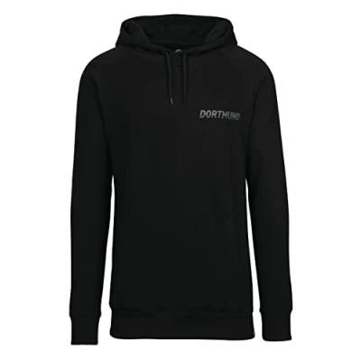 Abbildung von Borussia Dortmund Herren BVB Hoodie schwarz Kapuzenpullover, XXL
