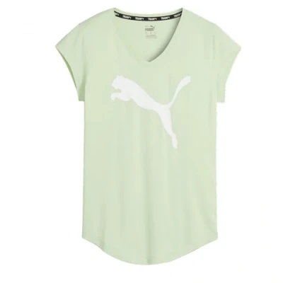 Abbildung von PUMA Damen Train Favorite Heather Cat Tee