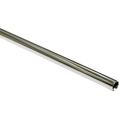 Abbildung von Gardinia Gardinenstange mit Innenlauf I Ø 20 mm Titan 120 cm