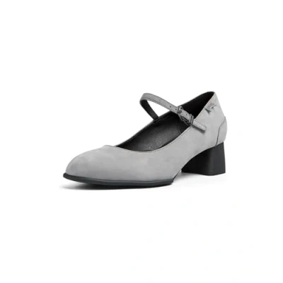 Abbildung von Camper K200694 Riemchenballerina, Damen, Größe: 40, Medium gray Schuhe