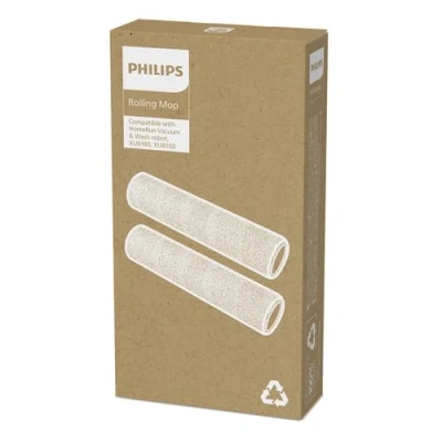 Abbildung von Philips Wischtuchwalze »Wischtuchwalze XV1491/10 für HomeRun Saug &amp; Wischroboter 9000 Series«, (2 tlg.), alle Böden geeignet
