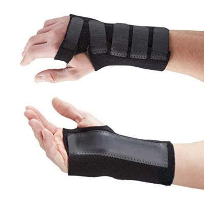 Abbildung von Actesso Fortgeschritten Handgelenkschiene Handgelenkbandage Lindert Handgelenkschmerz vom Karpaltunnel, Zerrungen und Sehnenscheidenentzündung Alle Größen (XL L)