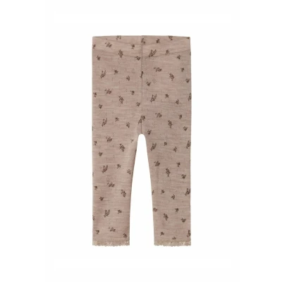 Abbildung von Name It Leggings »NBFWANG WOOL NEEDLE LEGGING NOOS«, aus reiner Merinowolle