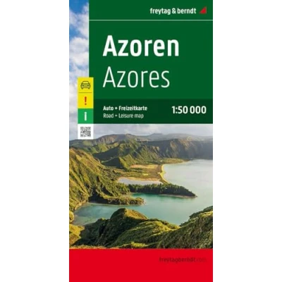 Abbildung von Azoren, Autokarte 1:50.000: Achtung! Besondere Ausflugsziele. Ortsregister mit Postleitzahlen. GPS (freytag &amp; berndt Auto + Freizeitkarten)