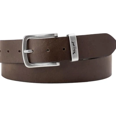Abbildung von Levi&#039;s® Ledergürtel »METAL TWO HORSE KEEPER BELT«, mit Metallschließe
