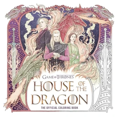 Abbildung von House of the Dragon: Official Coloring Book (The Targaryen Dynasty: Dragon)