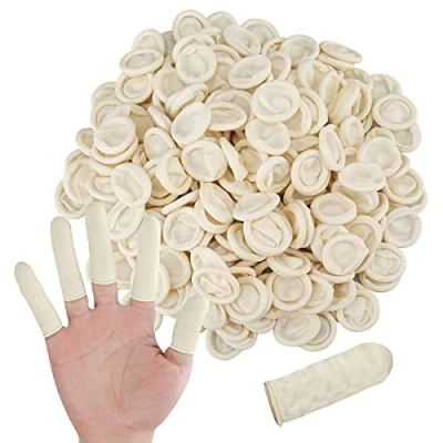 Abbildung von 300 Stück Latex Fingerlinge,Fingerschutz,Einweg Fingerlinge