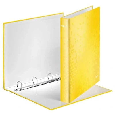 Abbildung von Leitz Ringbuch WOW A4+ 4DR 25 mm, gelb