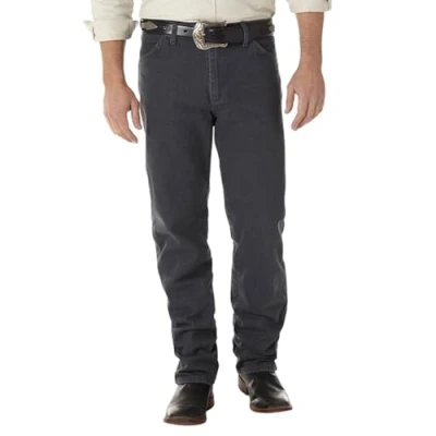 Abbildung von Wrangler Men’s 13MWZ Cowboy Cut Original Fit Jean, Gray, 32W x 32L