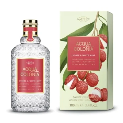 Abbildung von 4711 Acqua Colonia® Lychee &amp; White Mint Eau de Cologne aktivierend Wellness für die Sinne 100ml Natural Spray