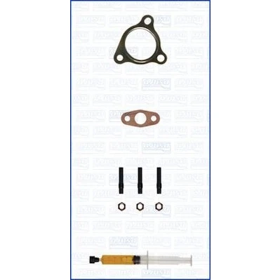 Abbildung von AJUSA JTC11982 Montagesatz, Lader with studs, syringe oil mit Dichtungen Montageanleitung SAAB: 9 3 Estate, Saloon