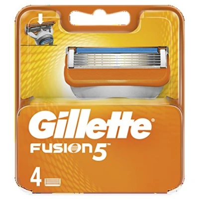 Abbildung von Gillette Fusion Klingen 4 Stück Packaging May Vary